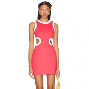 STAUD MINI DOLCE DRESS BLACK size smalll